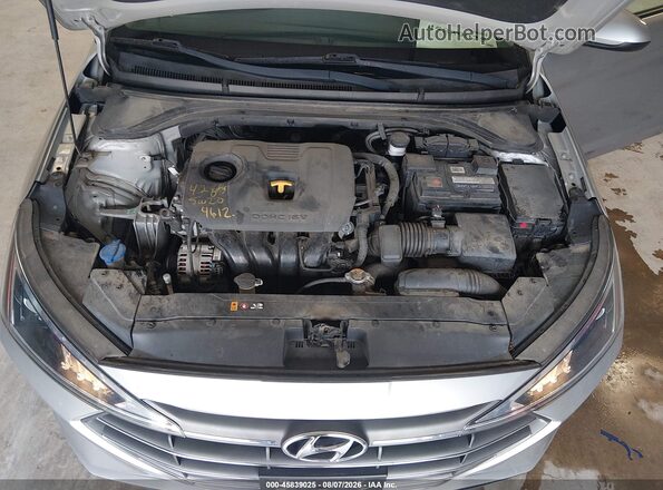 5NPD84LF7LH601091 2020 HYUNDAI ELANTRA Silver უკანა ხედი