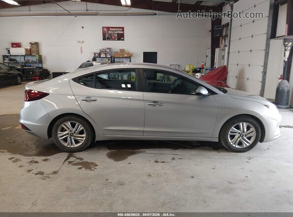 5NPD84LF7LH601091 2020 HYUNDAI ELANTRA Silver უკანა სალონის ხედი