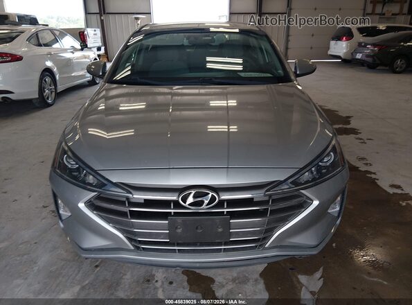 5NPD84LF7LH601091 2020 HYUNDAI ELANTRA Silver ხელსაწყოთა პანელის ხედი