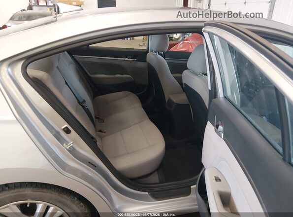 5NPD84LF7LH601091 2020 HYUNDAI ELANTRA Silver VIN კოდის სტიკერის ხედი