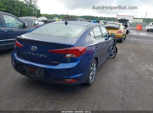 5NPD84LF7LH607067 2020 HYUNDAI ELANTRA Blue Tył prawy