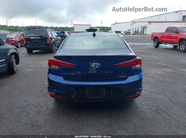 5NPD84LF7LH607067 2020 HYUNDAI ELANTRA Blue 