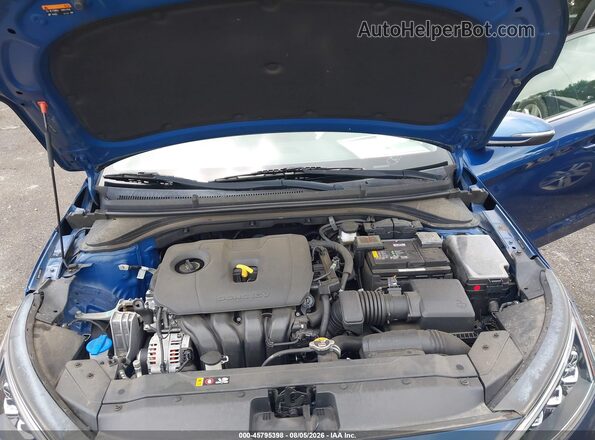 5NPD84LF7LH607067 2020 HYUNDAI ELANTRA Blue Widok z tyłu
