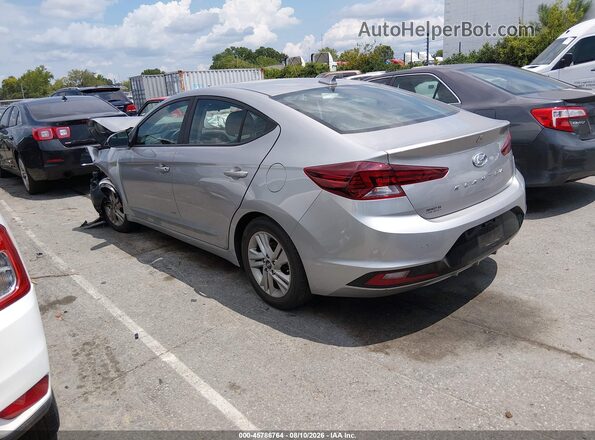 5NPD84LF7LH622491 2020 HYUNDAI ELANTRA Silver Trasero izquierdo