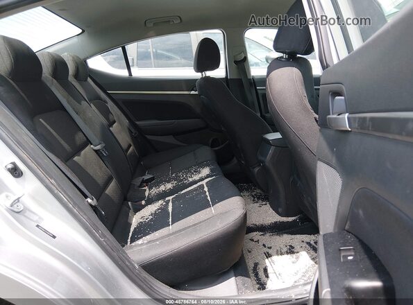 5NPD84LF7LH622491 2020 HYUNDAI ELANTRA Silver Vista de la etiqueta del VIN