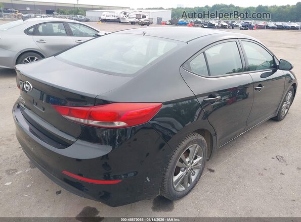 5NPD84LF8HH008024 2017 HYUNDAI ELANTRA Black Rear right