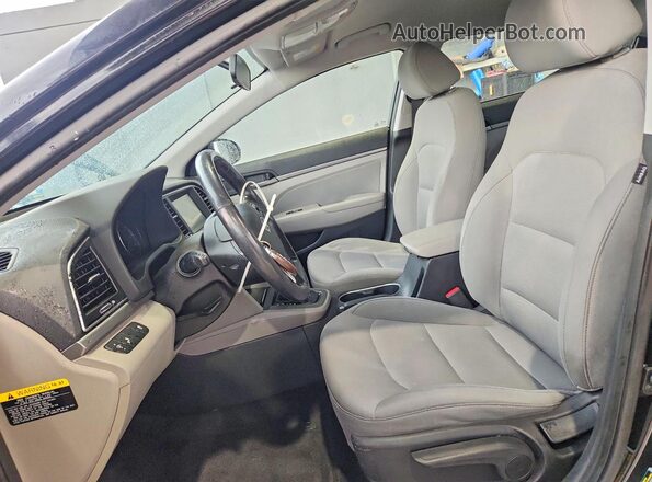 5NPD84LF8HH014180 2017 HYUNDAI ELANTRA Black Սալոնի դիմացի տեսք