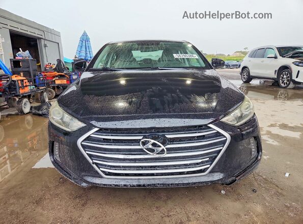 5NPD84LF8HH014180 2017 HYUNDAI ELANTRA Black Դիմացի տեսք