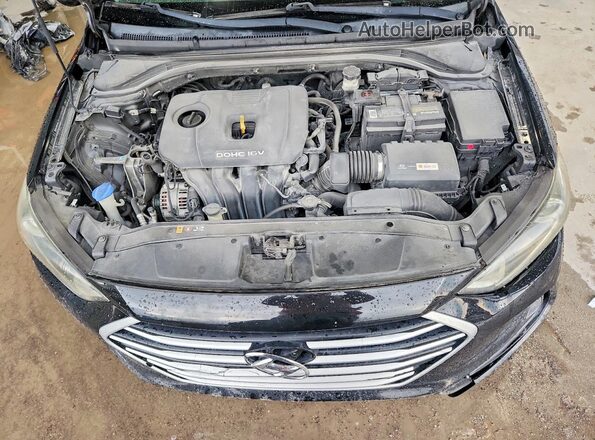 5NPD84LF8HH014180 2017 HYUNDAI ELANTRA Black Սալոնի հետևի տեսք