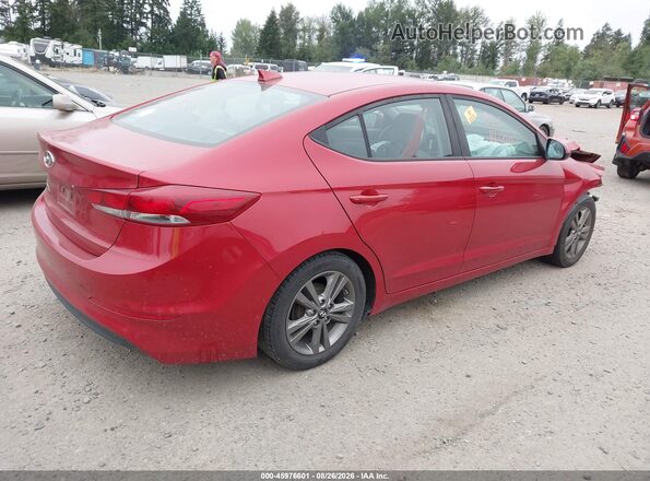 5NPD84LF8HH016172 2017 HYUNDAI ELANTRA Red Հետևի աջ