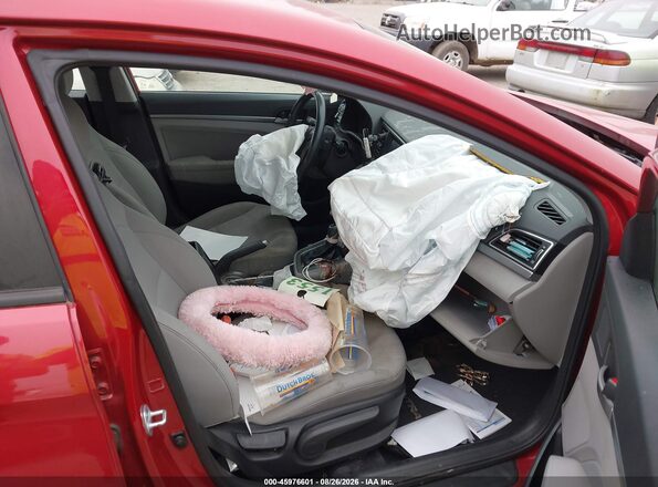 5NPD84LF8HH016172 2017 HYUNDAI ELANTRA Red Սալոնի դիմացի տեսք