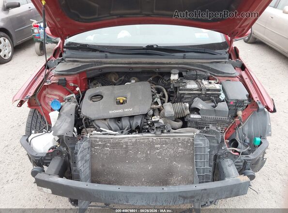 5NPD84LF8HH016172 2017 HYUNDAI ELANTRA Red Հետևի տեսք