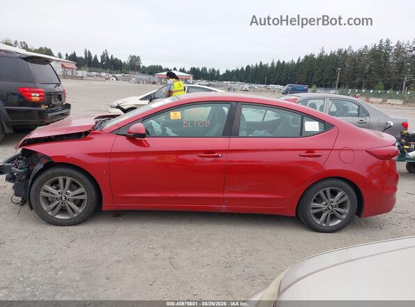 5NPD84LF8HH016172 2017 HYUNDAI ELANTRA Red Սալոնի 360 աստիճան տեսք
