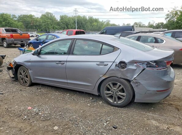 5NPD84LF8HH023252 2017 HYUNDAI ELANTRA Серебряный Задняя левая четверть