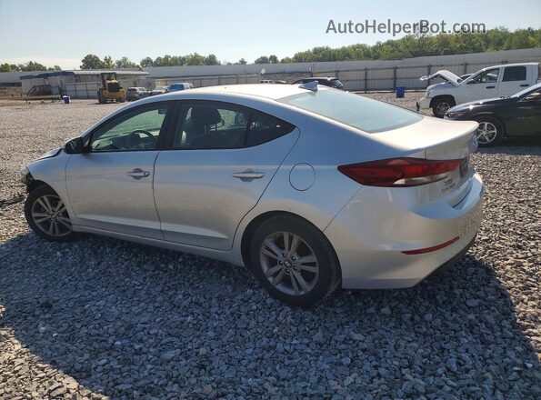 5NPD84LF8HH023672 2017 HYUNDAI ELANTRA Silver Trasero izquierdo