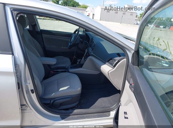 5NPD84LF8HH032386 2017 HYUNDAI ELANTRA Silver Вид салону спереду