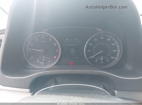 5NPD84LF8HH036079 2017 HYUNDAI ELANTRA Blue Հետևի նստատեղերի տեսք