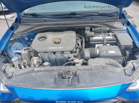 5NPD84LF8HH036079 2017 HYUNDAI ELANTRA Blue Հետևի տեսք