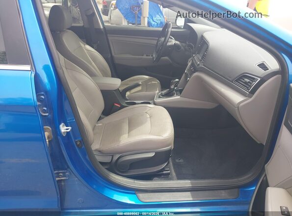 5NPD84LF8HH036079 2017 HYUNDAI ELANTRA Blue Սալոնի դիմացի տեսք