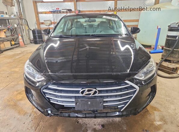 5NPD84LF8HH038737 2017 HYUNDAI ELANTRA Черный Вид спереди