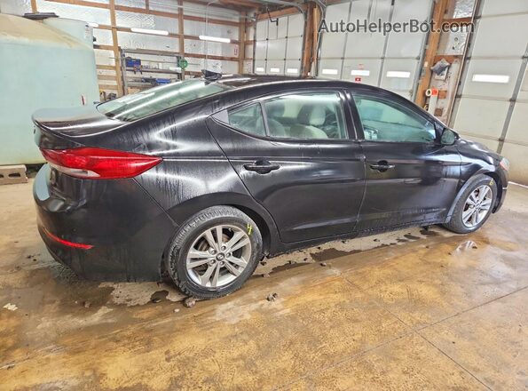 5NPD84LF8HH038737 2017 HYUNDAI ELANTRA Черный Задняя правая четверть