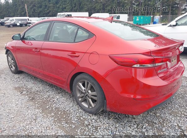5NPD84LF8HH041024 2017 HYUNDAI ELANTRA Red Tył lewy