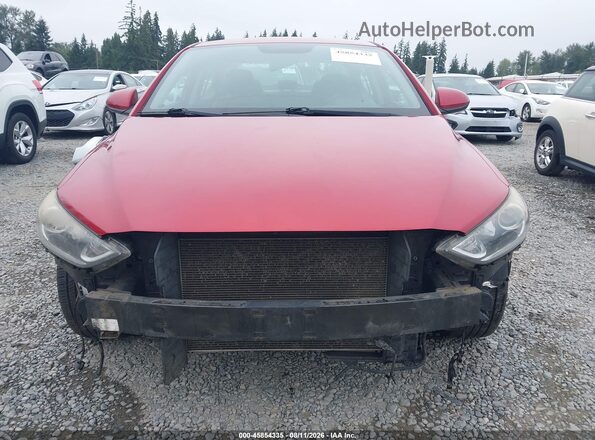 5NPD84LF8HH041024 2017 HYUNDAI ELANTRA Red Widok wnętrza z tyłu
