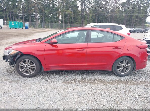 5NPD84LF8HH041024 2017 HYUNDAI ELANTRA Red 