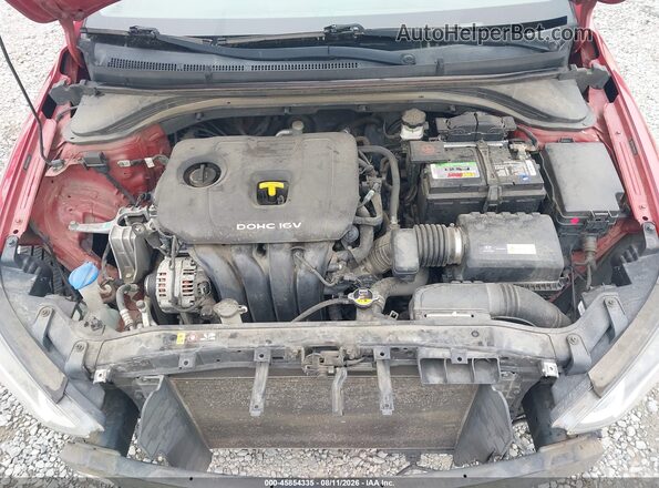 5NPD84LF8HH041024 2017 HYUNDAI ELANTRA Red Widok z tyłu