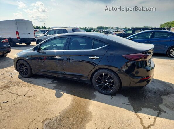 5NPD84LF8HH044151 2017 HYUNDAI ELANTRA Black Tył lewy