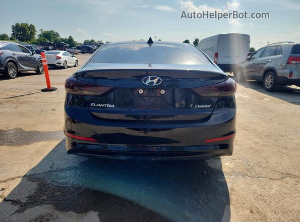 5NPD84LF8HH044151 2017 HYUNDAI ELANTRA Black Widok z tyłu