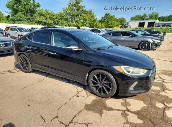 5NPD84LF8HH044151 2017 HYUNDAI ELANTRA Black Przód prawy