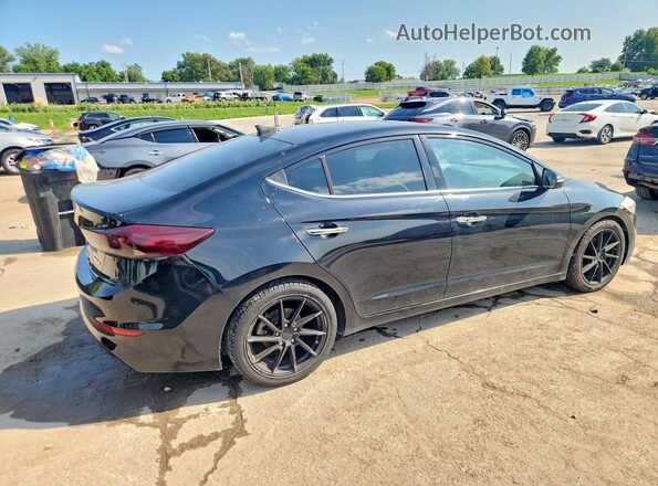 5NPD84LF8HH044151 2017 HYUNDAI ELANTRA Black Tył prawy