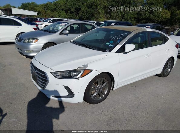 5NPD84LF8HH055618 2017 HYUNDAI ELANTRA White Przód lewy