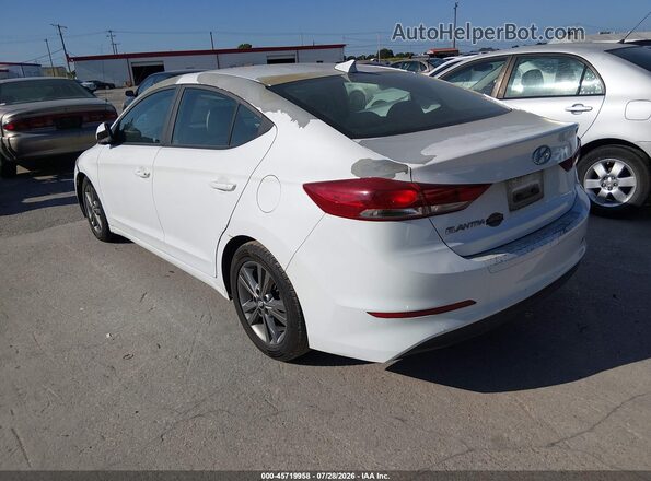 5NPD84LF8HH055618 2017 HYUNDAI ELANTRA White Tył lewy