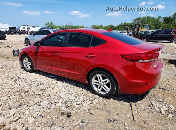 5NPD84LF8HH059832 2017 HYUNDAI ELANTRA Red Tył lewy