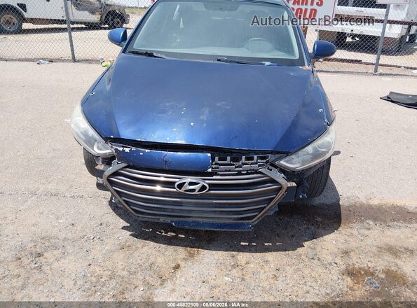 5NPD84LF8HH080485 2017 HYUNDAI ELANTRA Blue Դիմացի տեսք
