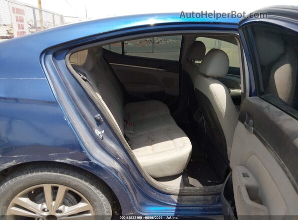5NPD84LF8HH080485 2017 HYUNDAI ELANTRA Blue VIN կոդի պիտակի տեսք