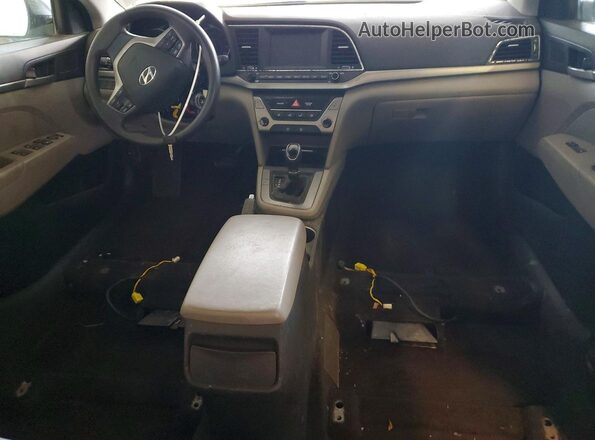 5NPD84LF8HH084701 2017 HYUNDAI ELANTRA Silver Vista del salpicadero