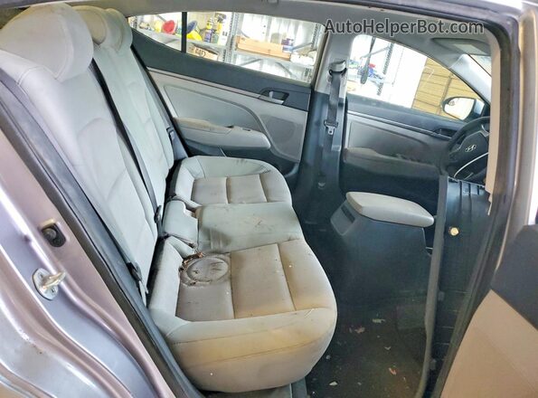 5NPD84LF8HH084701 2017 HYUNDAI ELANTRA Silver Vista de los asientos traseros