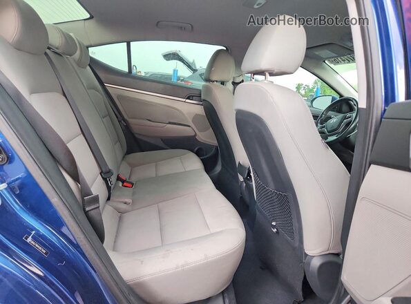 5NPD84LF8HH097948 2017 HYUNDAI ELANTRA Blue Widok tylnych siedzeń