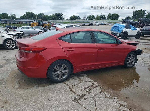 5NPD84LF8HH108995 2017 HYUNDAI ELANTRA Red Tył prawy