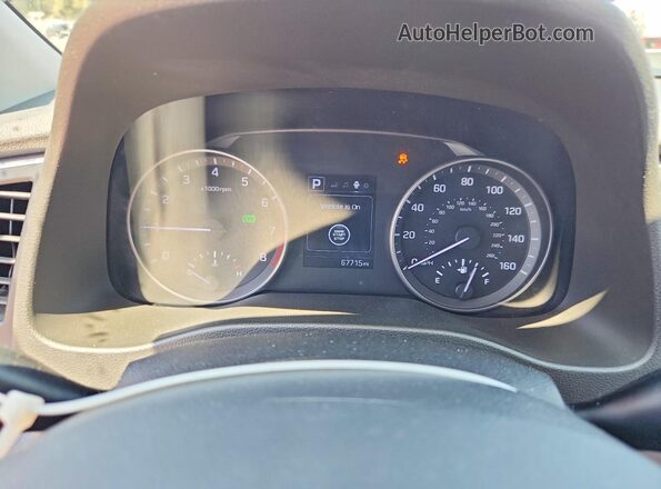 5NPD84LF8HH116725 2017 HYUNDAI ELANTRA White Vista del cuadro de instrumentos