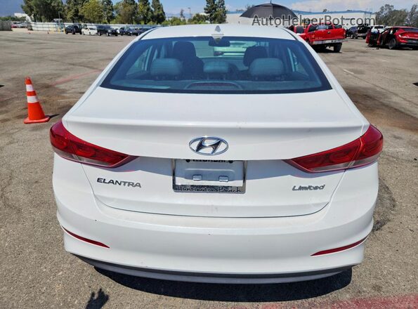 5NPD84LF8HH116725 2017 HYUNDAI ELANTRA White Vista trasera