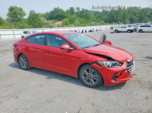 5NPD84LF8HH120984 2017 HYUNDAI ELANTRA Maroon Front right