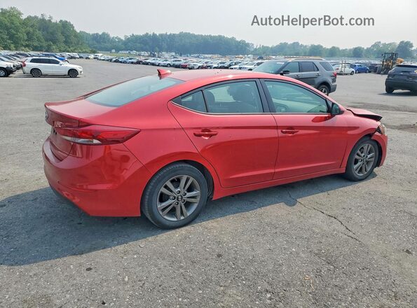 5NPD84LF8HH120984 2017 HYUNDAI ELANTRA Maroon Rear right
