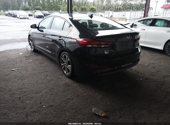 5NPD84LF8HH123240 2017 HYUNDAI ELANTRA Black Задня ліва чверть