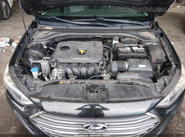 5NPD84LF8HH123240 2017 HYUNDAI ELANTRA Black Вид ззаду