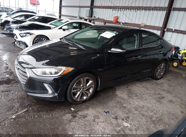5NPD84LF8HH123240 2017 HYUNDAI ELANTRA Black Панорамний вид салону 360°