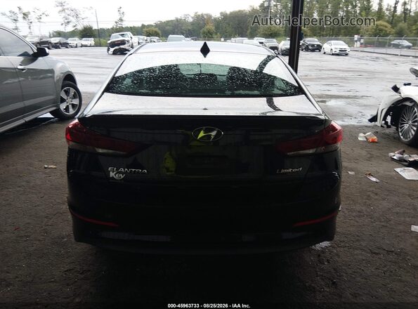 5NPD84LF8HH123240 2017 HYUNDAI ELANTRA Black 